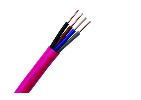 PVC Fire Resistant Cable For Smoke Alarm Vertical Paralel Flame Test