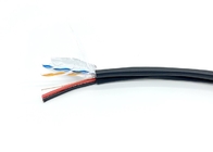 2P Twisted Outdoor Siamese Cable , Siamese Cable For Security Cameras