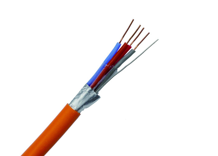 PVC Fire Resistant Cable For Smoke Alarm Vertical Paralel Flame Test