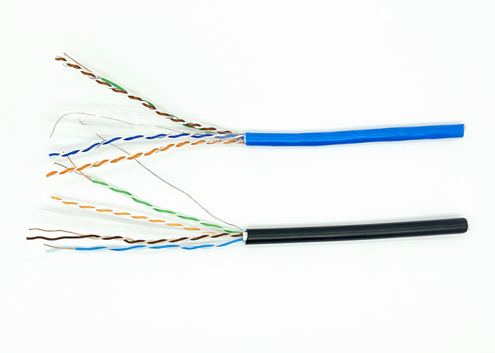 FTP Bulk CAT6 Ethernet Cable AL Foil Shielded Category 6 Indoor Communication Cable